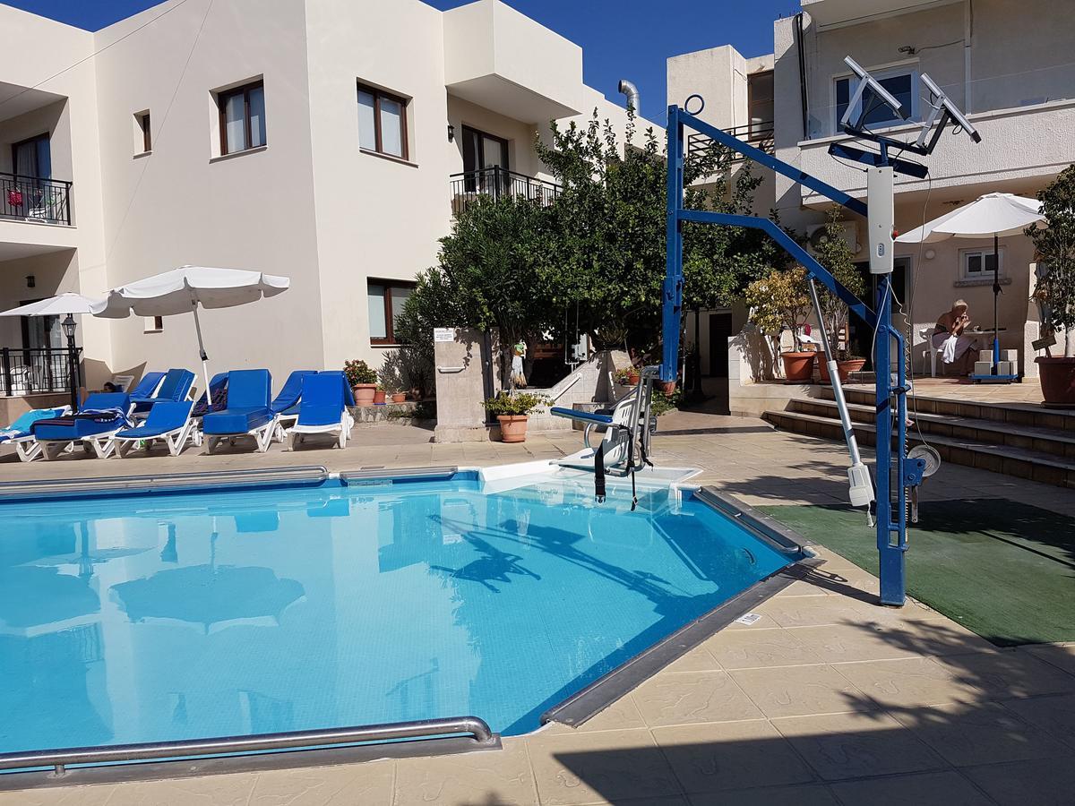 C & A Hotel Apartments Полис Экстерьер фото